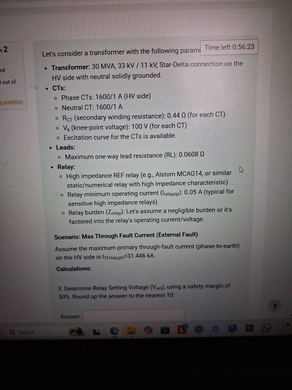 Solved Let's consider a transformer with the following | Chegg.com