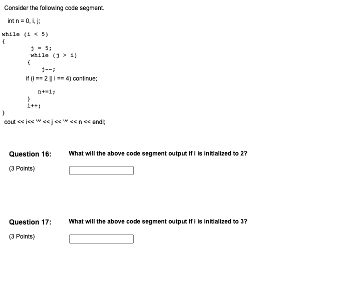 Solved What is the output of the following program? Question | Chegg.com