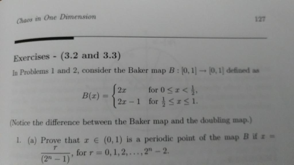 Solved Exercises - (3.2 and 3.3) In Problems 1 and 2, | Chegg.com