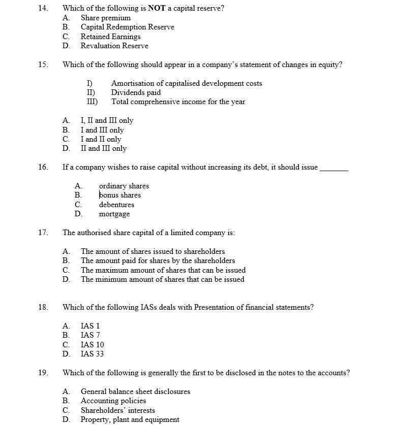 Solved SECTIONA Instructions: On the computerized answer | Chegg.com