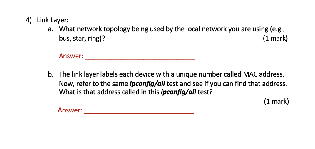 Solved 1) Application Layer a. In the space below, attach a | Chegg.com