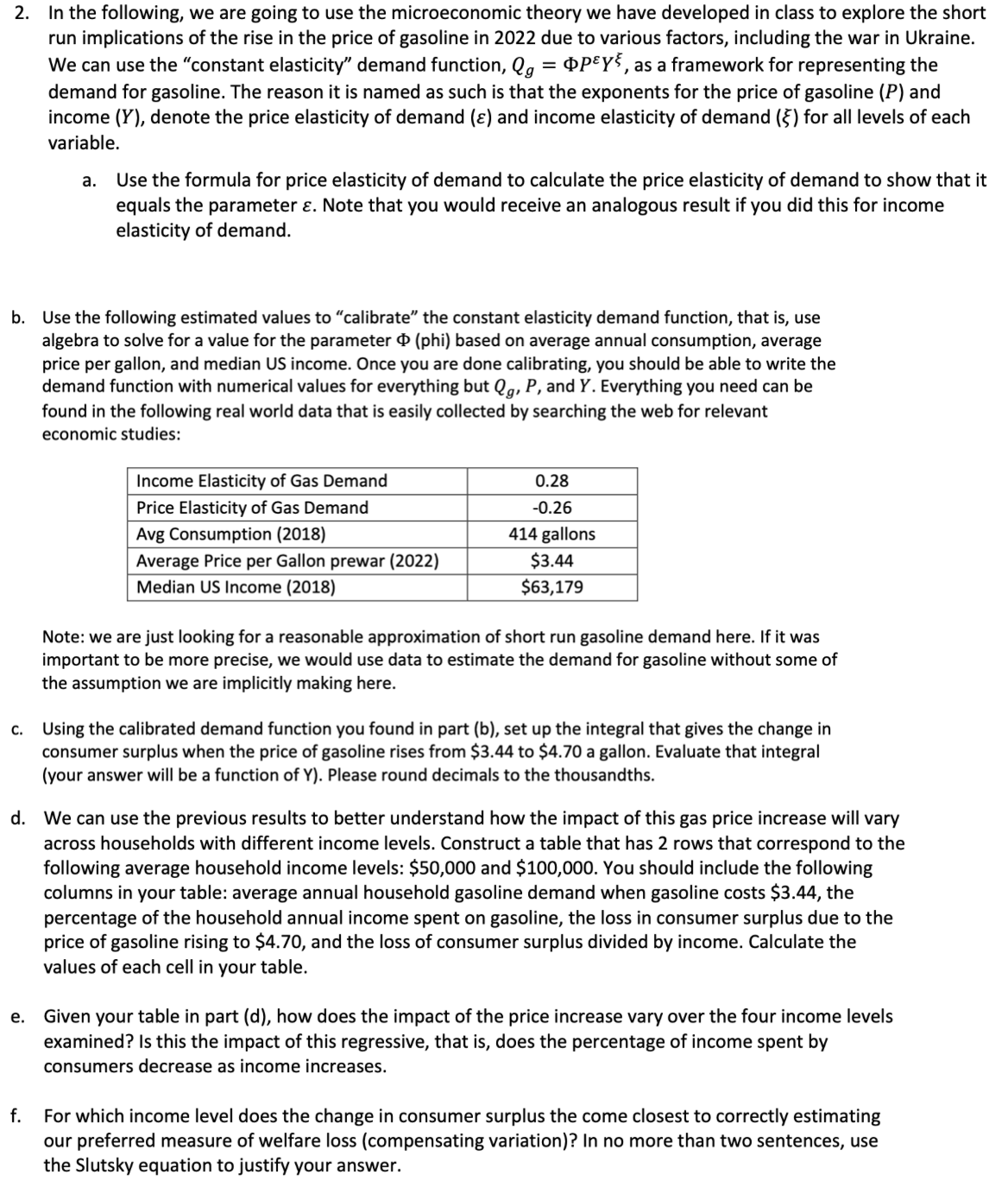 Solved 2. In the following, we are going to use the | Chegg.com