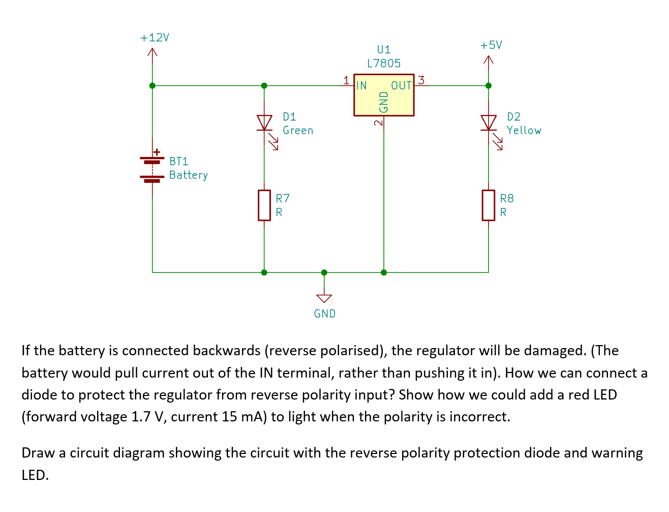 Solved If the battery is connected backwards (reverse