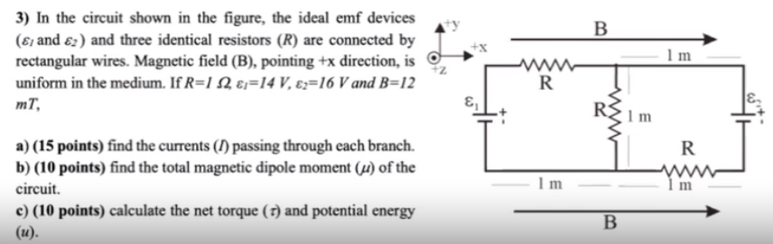 Solved B 3) In The Circuit Shown In The Figure, The Ideal | Chegg.com