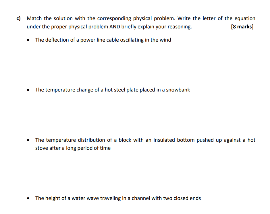 Solved 5. Answer the following short answer questions. a) | Chegg.com
