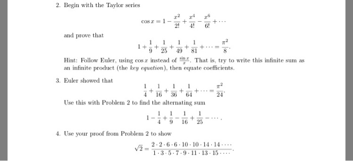 Solved Course: History of Mathmatics Book: | Chegg.com