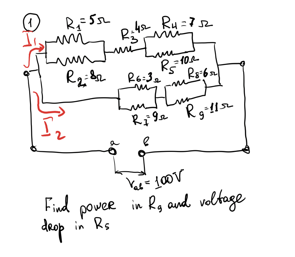 Solved R,=52 М. uun R2: 82 .45 Ru=72 Rim un R=102 R6:32 | Chegg.com