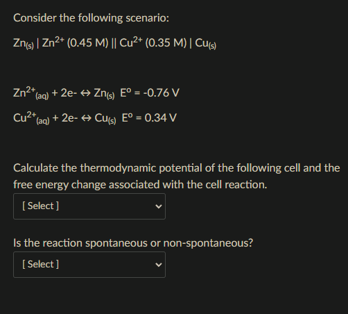 Solved Consider The Following Scenario: | Chegg.com