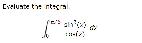 Solved Evaluate the integral. (Use C for the constant of | Chegg.com