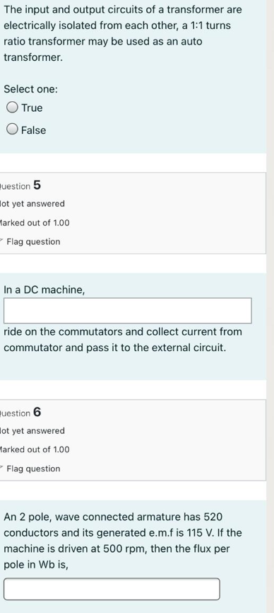 Solved The input and output circuits of a transformer are | Chegg.com