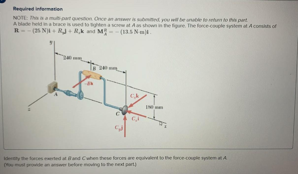 Solved Identify The Forces Exerted At B And C When These | Chegg.com