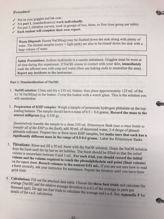 Solved The prelab is the only homework, the rest of the | Chegg.com