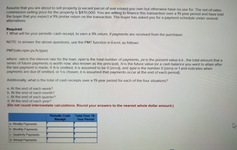 solved-assume-that-you-are-about-to-sell-property-a-vacant-chegg