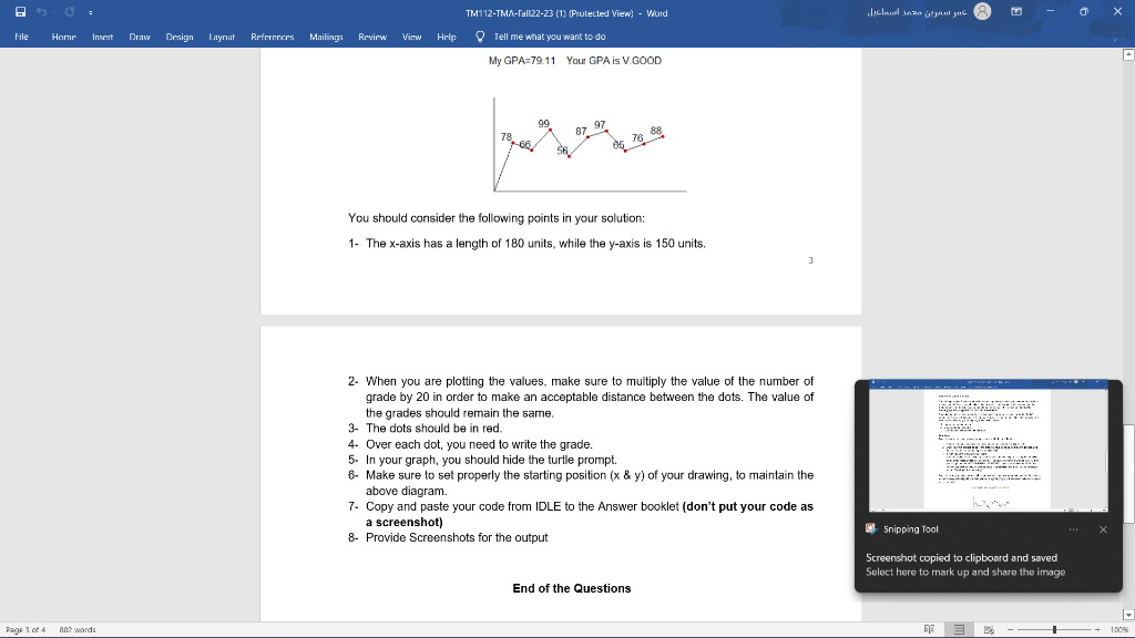 Solved Question 2:(20 Marks) Turtle Graphics Is A Python | Chegg.com