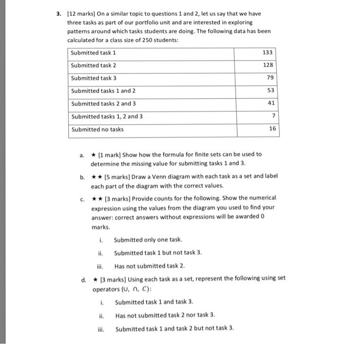 Solved Hi guys I need to be done question 3 I | Chegg.com