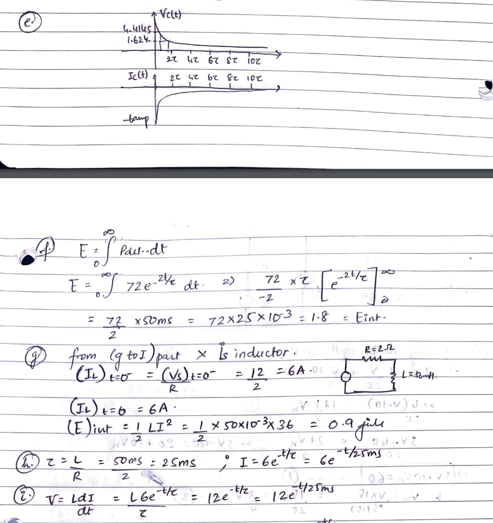 Solved Part e: Power plot still missing. I'm not sure why | Chegg.com