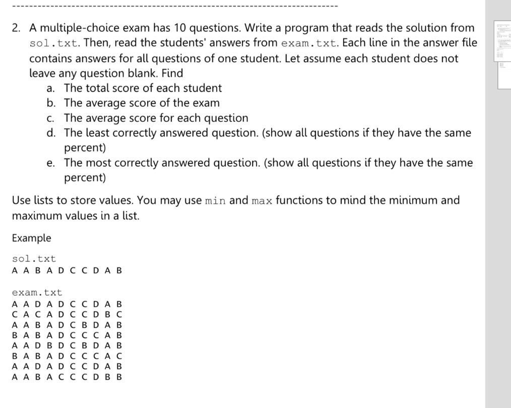 solved-2-a-multiple-choice-exam-has-10-questions-write-a-chegg