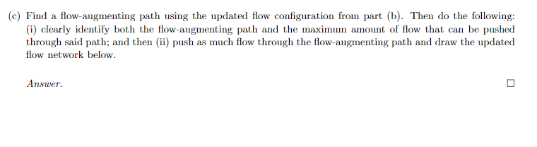Solved Problem 3. Consider the following flow network, with | Chegg.com