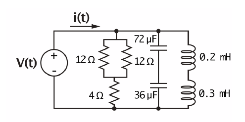 Solved 1.Draw an RLC circuit consisting of equivalent | Chegg.com