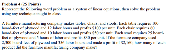 Solved Problem 4 (25 Points) Represent the following word | Chegg.com