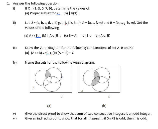 Solved 1 Answer The Following Question I If X Chegg Com