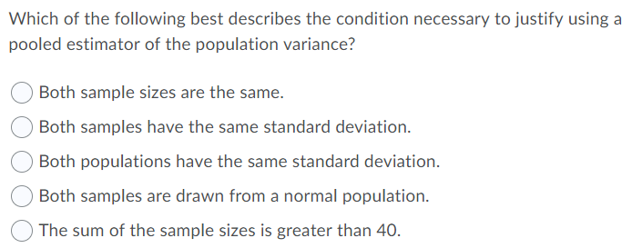 Solved What's the critical value of t (t*) needed to | Chegg.com