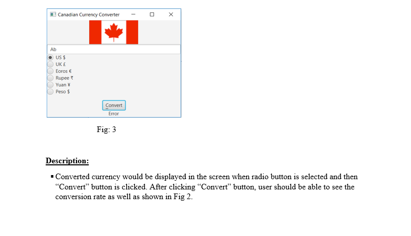 Assignment 4 Create a GUI based application which | Chegg.com
