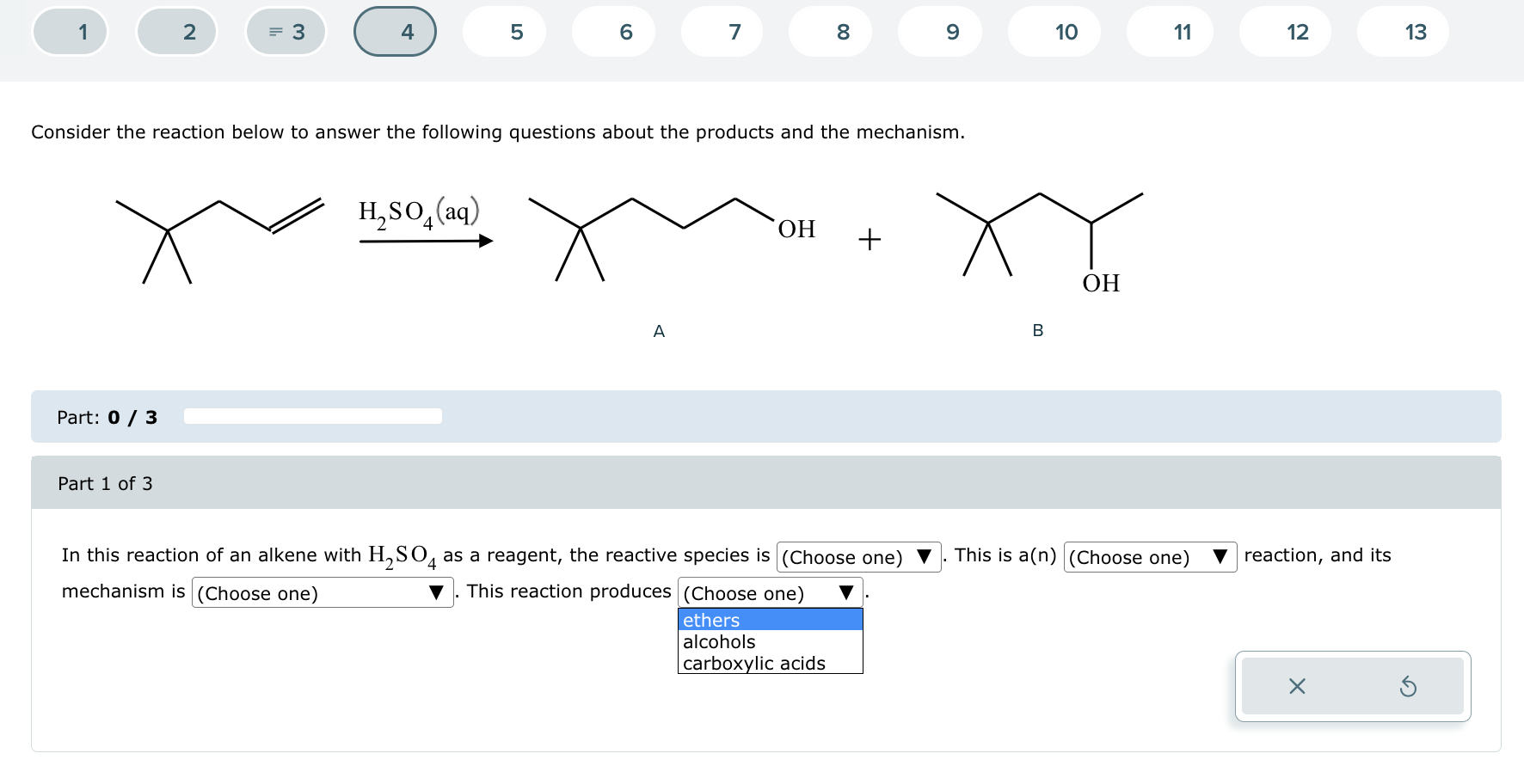 Solved Consider The Reaction Below To Answer The Following | Chegg.com