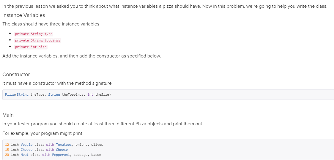 Solved In the previous lesson we asked you to think about | Chegg.com