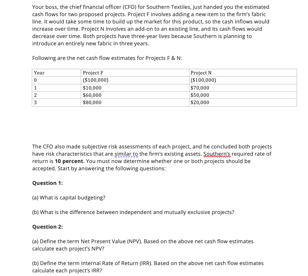 Solved Need help with with 1b, 2a, 2b | Chegg.com