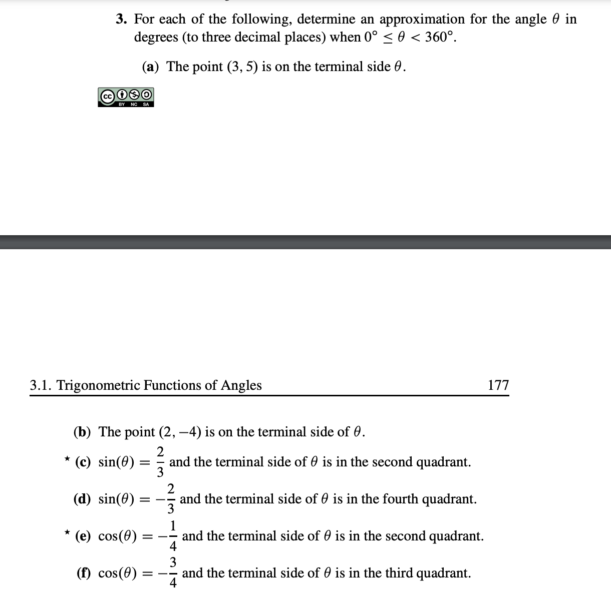 Solved 3 For Each Of The Following Determine An