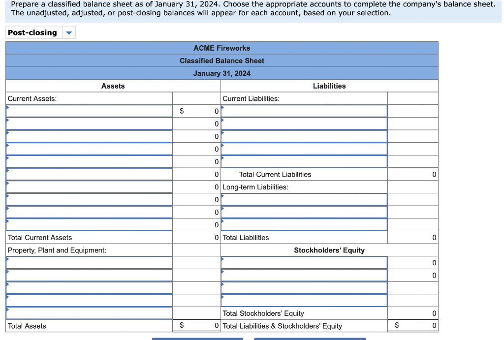 Solved On January 1, 2024, the general ledger of ACME