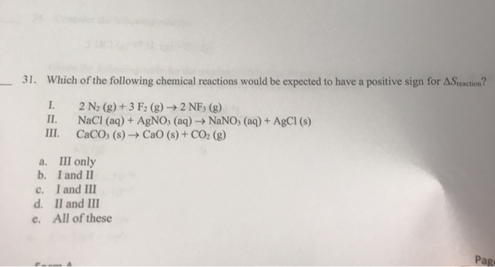 Solved Consider the following reaction and its corresponding | Chegg.com