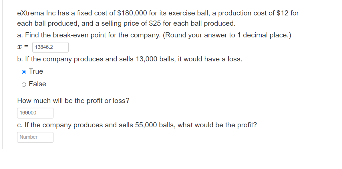 Cost of exercise online ball