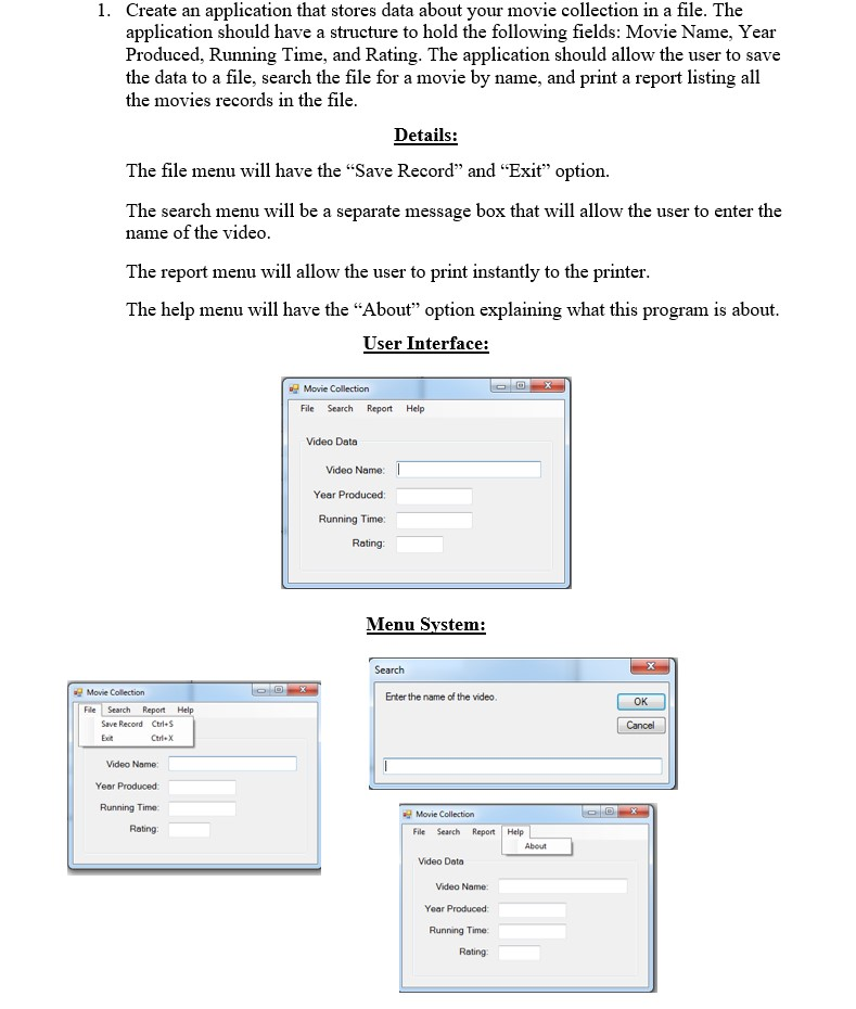 visual basic assignment