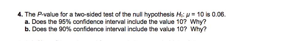 solved-the-p-value-for-a-two-sided-test-of-the-null-chegg