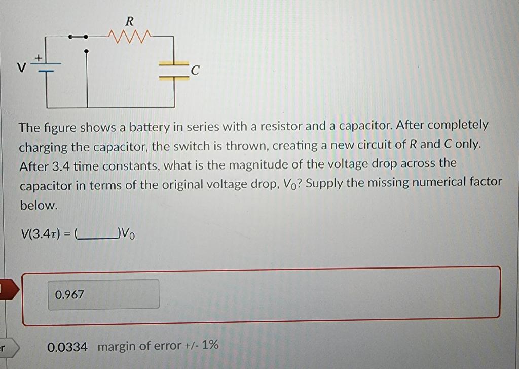 Solved The figure shows a battery in series with a resistor