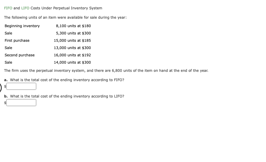 Weighted Average Inventory Method Calculations (Periodic & Perpetual) –  Accounting In Focus