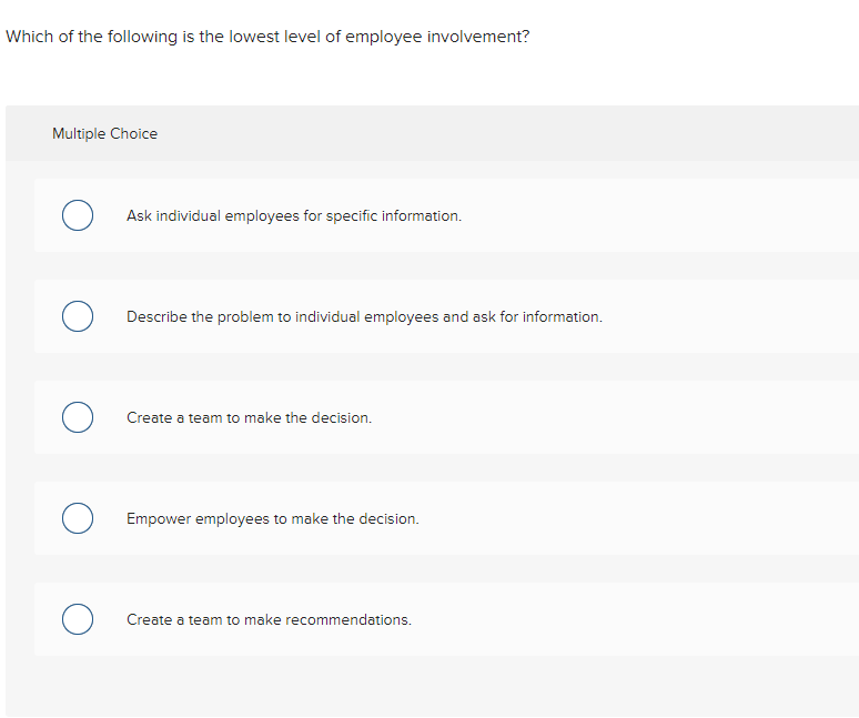 solved-which-of-the-following-is-the-lowest-level-of-chegg