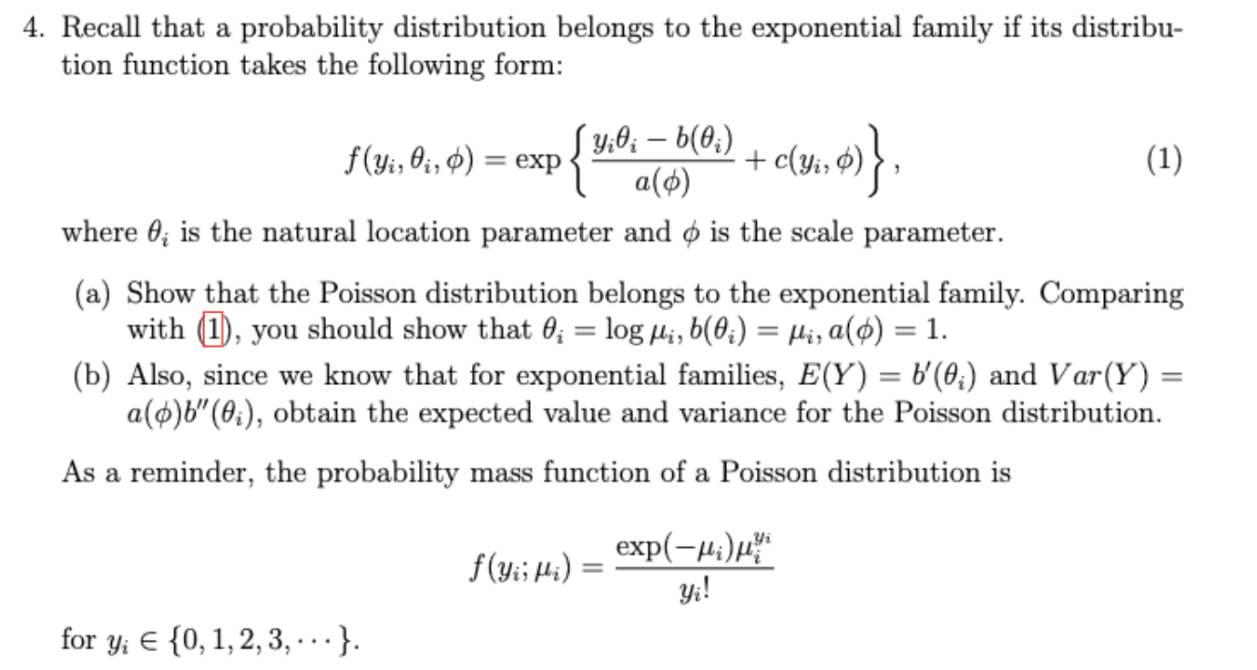 Please help with the statistical proof. | Chegg.com