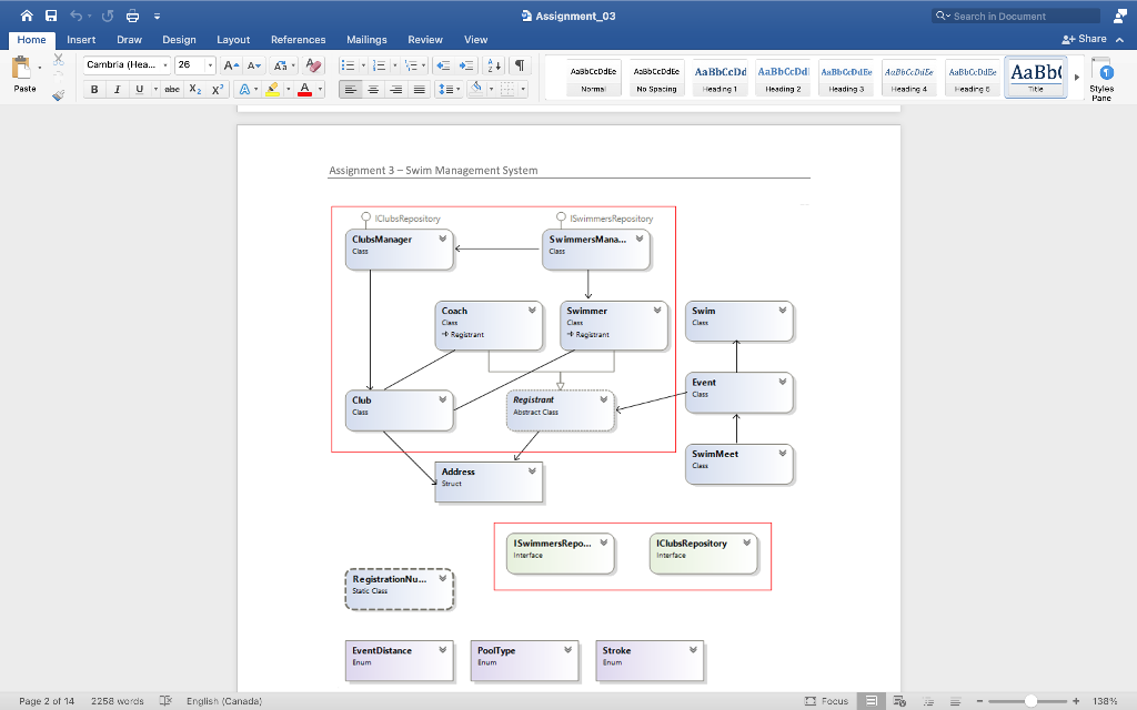 AAS Assignment_03 Q Search in Document Home Insert | Chegg.com