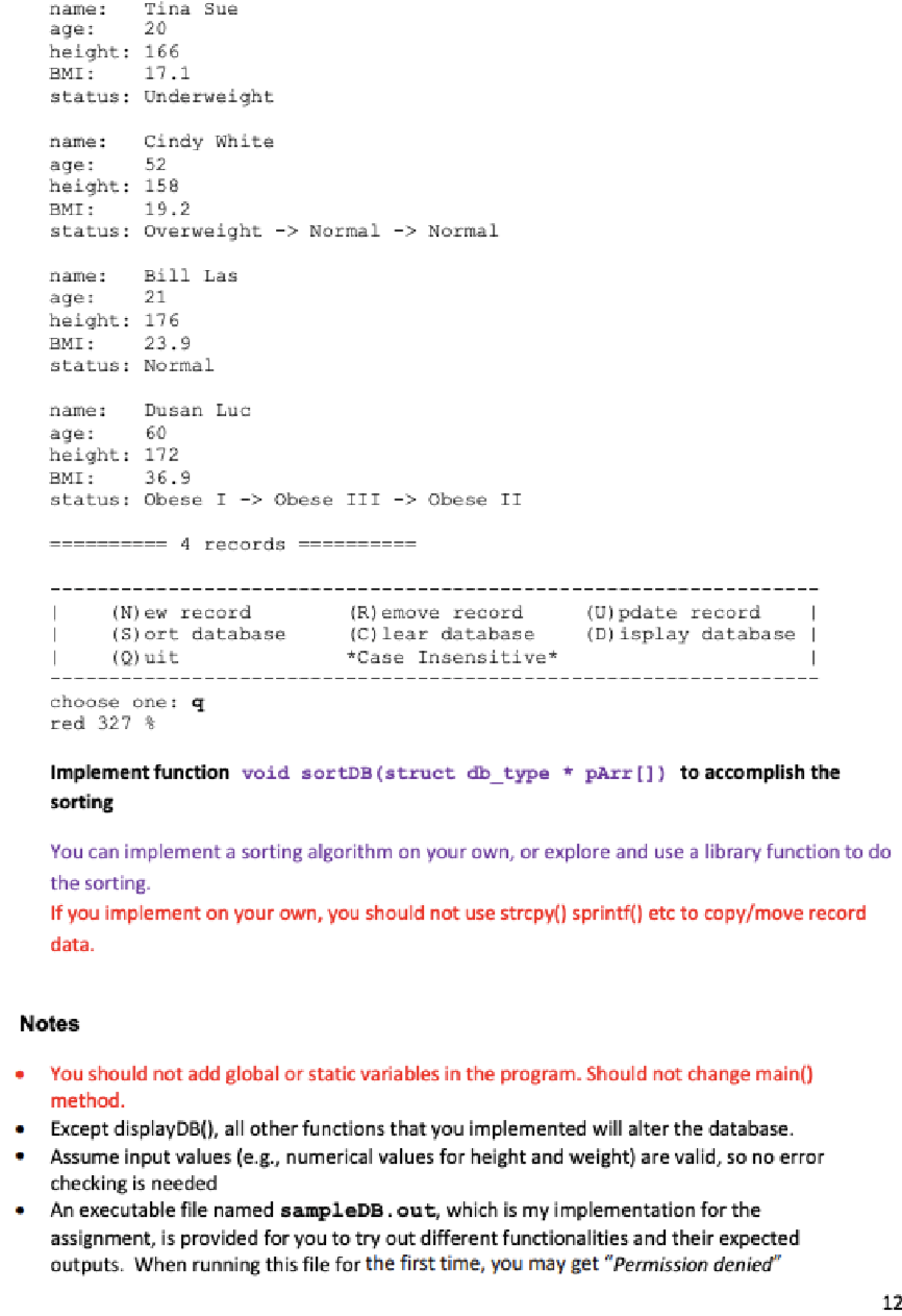Solved i need help with this c programming question, all | Chegg.com