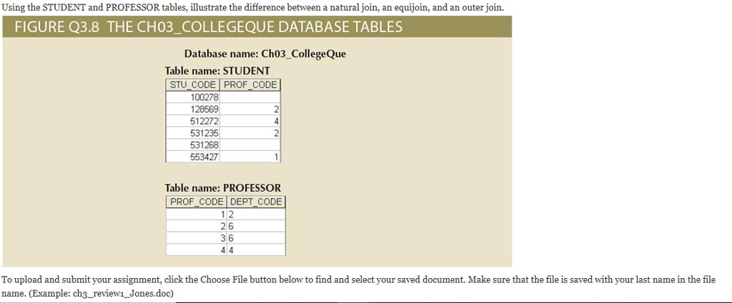 solved-using-the-student-and-professor-tables-illustrate-chegg