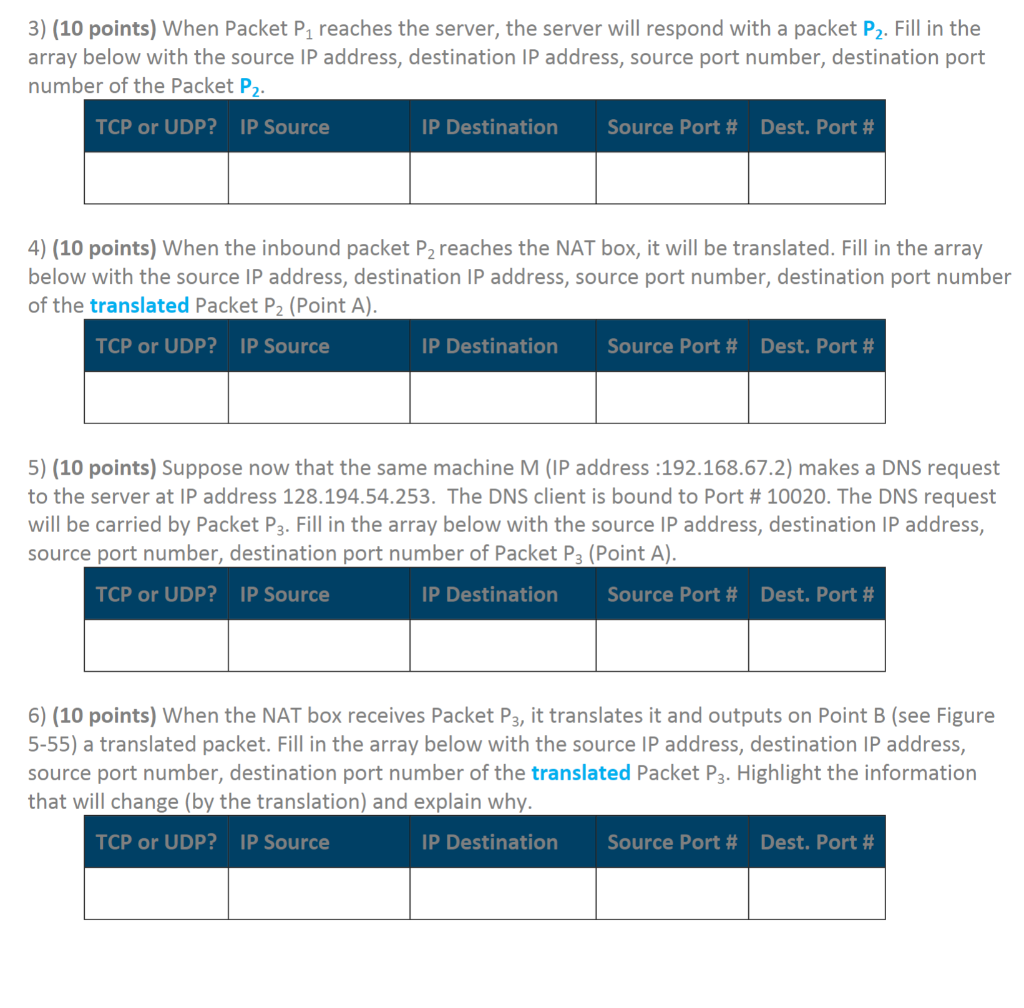 First let us define a flow: two packets belong to the | Chegg.com