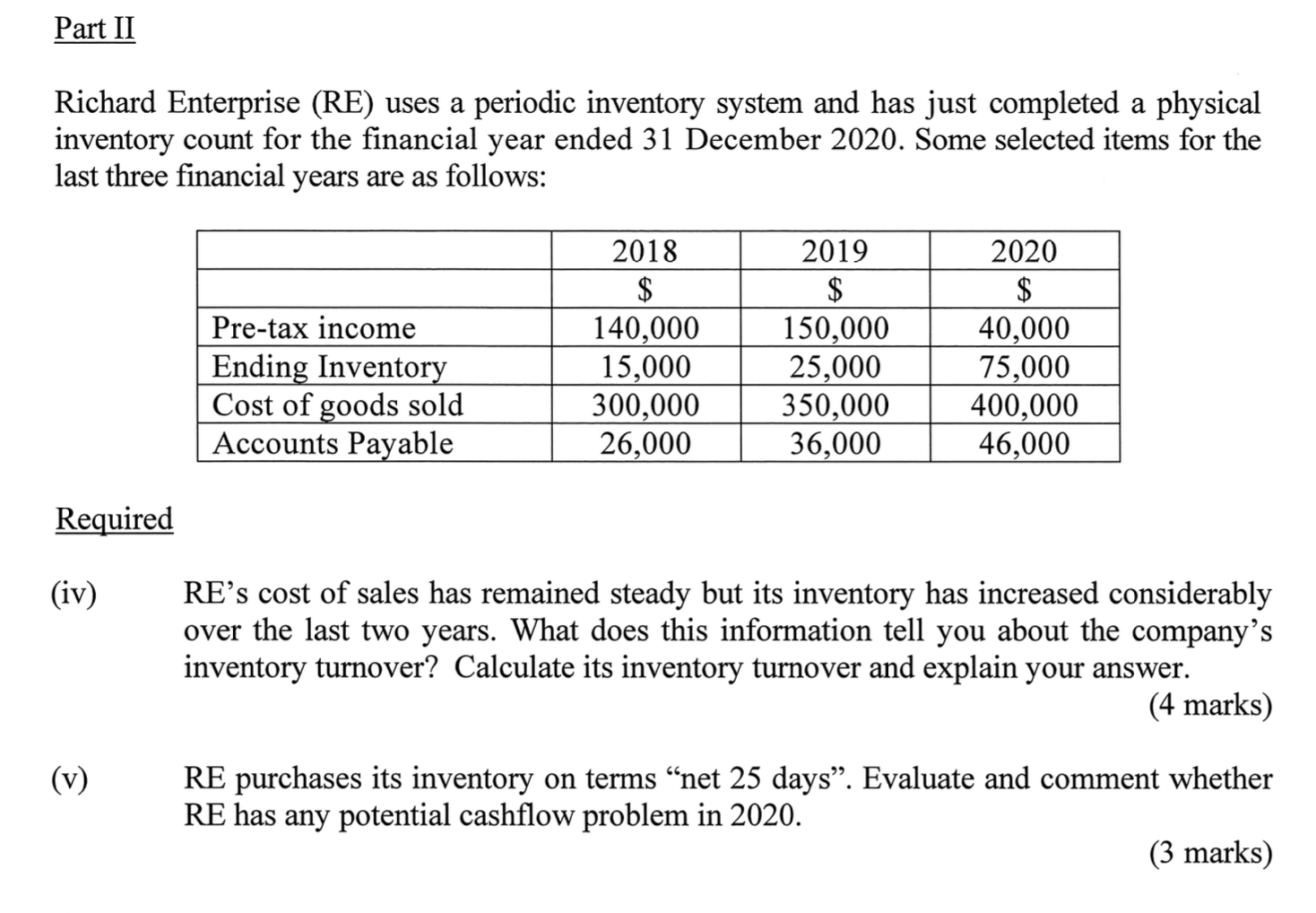solved-richard-enterprise-re-uses-a-periodic-inventory-chegg