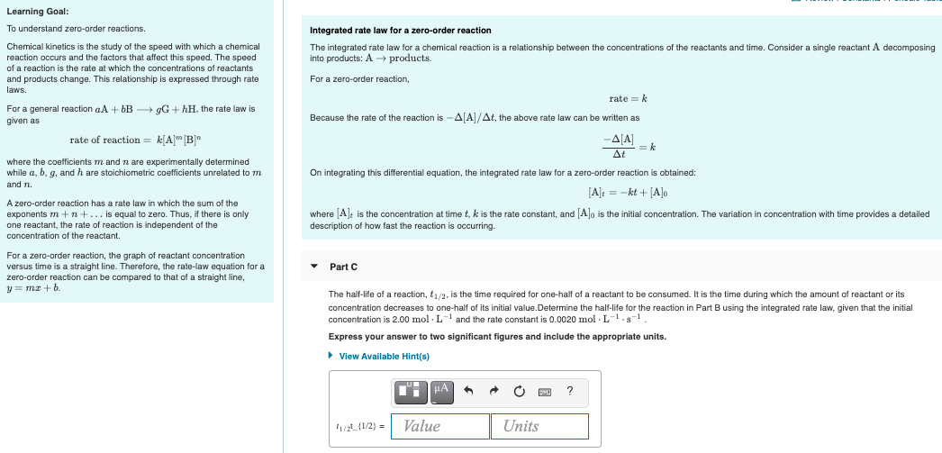 Concentration–Time Relationships: Integrated Rate Laws