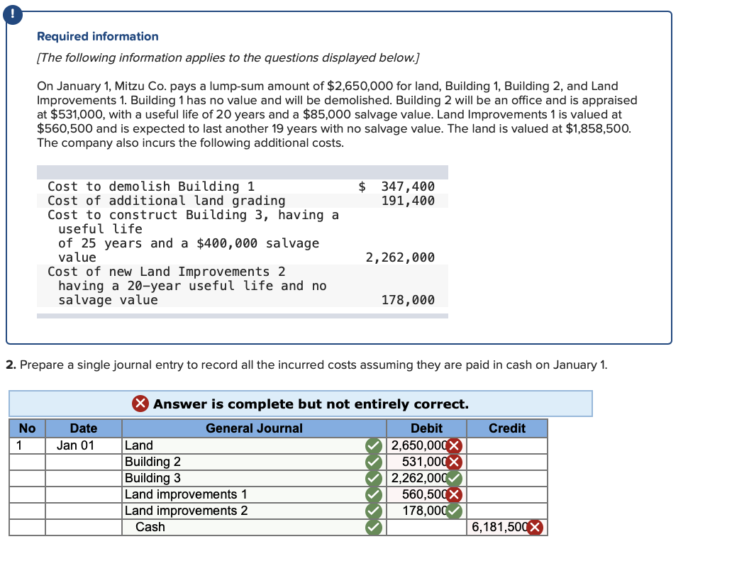 Solved Required information [The following information