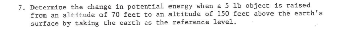 Solved 7. Determine the change in potential energy when a 5 | Chegg.com