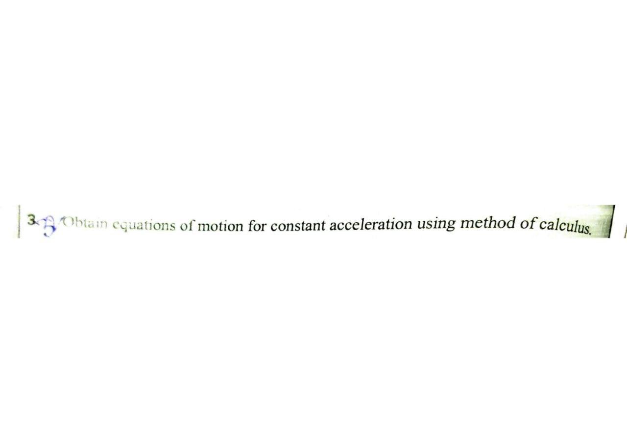 Solved 32 Obtain equations of motion for constant | Chegg.com