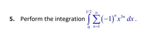 integration of dx x3 1 x4 1 2